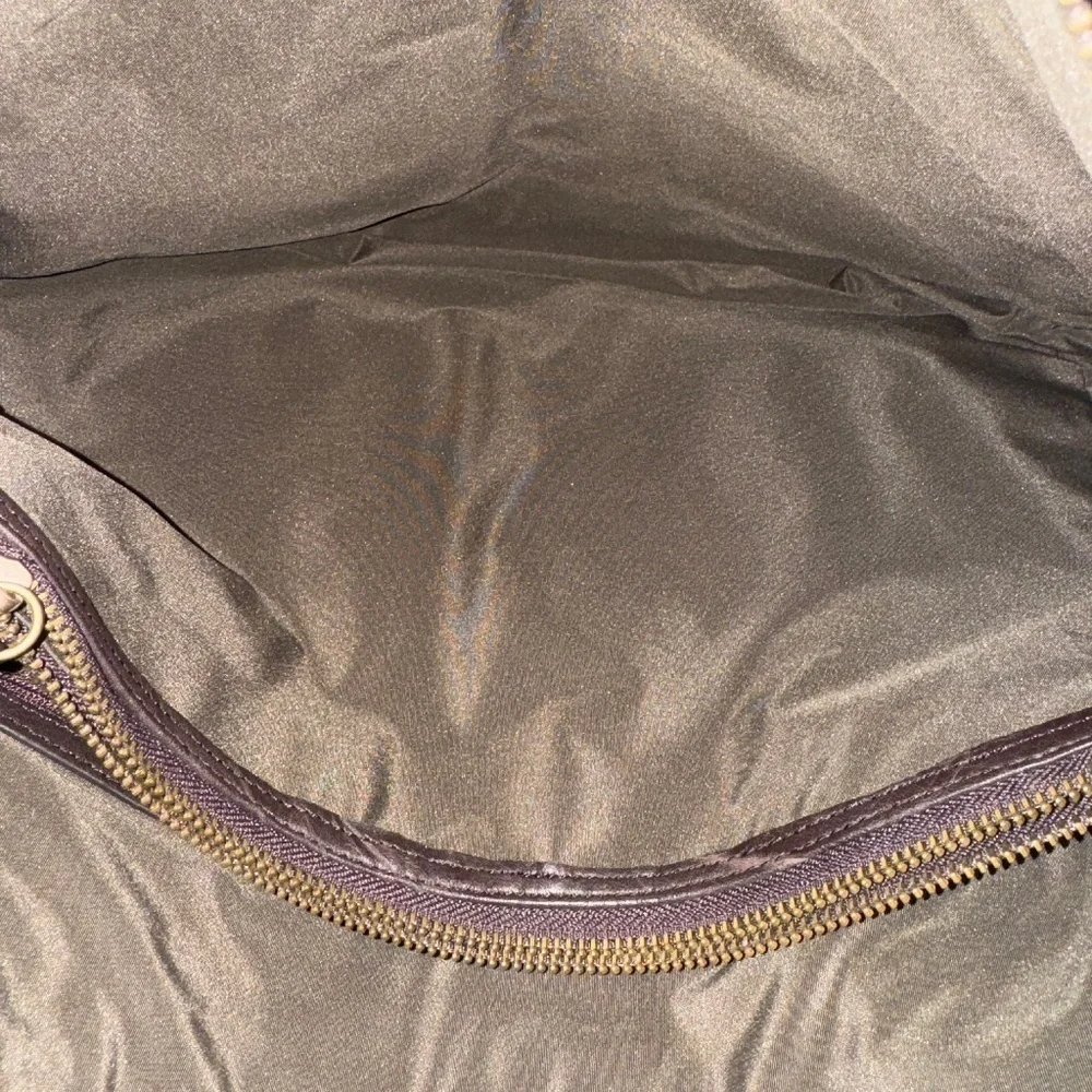 EUC Cole Haan Pebble Leather Hobo Purse Bag Brown Copper - Picture 2 of 11